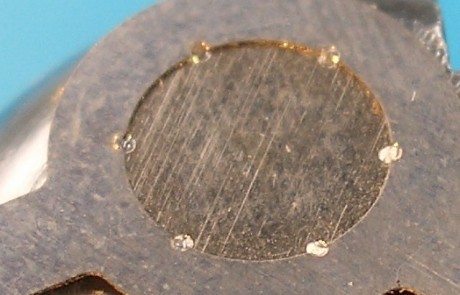 Laserfeinschweißen Federmembran Schweißpunktgröße 0,2mm Trumpf TruPulse