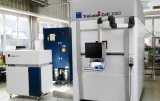 Laserbearbeitungszentrum Trumpf TrueLaser Cell 3000 mit Scheibenlaser